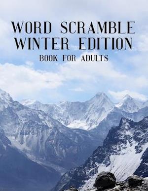 Word Scramble Winter Edition Book For Adults