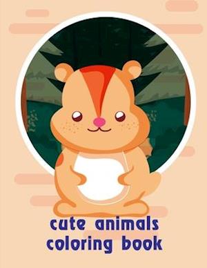 cute animals coloring book