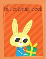 Fall coloring book