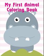 My First Animal Coloring Book