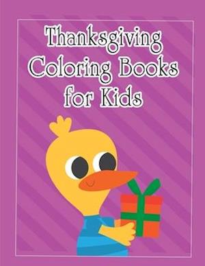 Thanksgiving Coloring Books for Kids