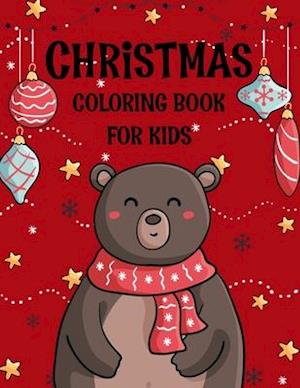 Christmas coloring book for kids.