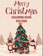 Merry christmas coloring book for kids.