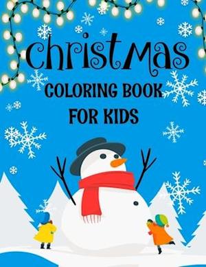 Christmas coloring book for kids.