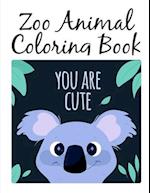 Zoo Animal Coloring Book