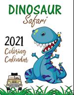 Dinosaur Safari 2021 Coloring Calendar 