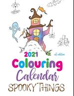 2021 Colouring Calendar Spooky Things (UK Edition) 