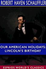 Our American Holidays