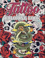 Tattoo Coloring Book for Adults