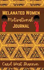 Melanated Women Motivational Hardcover Journal 