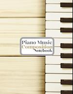 Piano Music Composition Notebook 