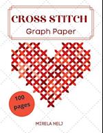 Cross Stitch Graph Paper(100 Pages)