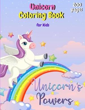 Unicorn Coloring Book  for kids
