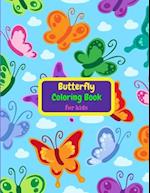Butterfly Coloring Book for Kids 