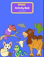 Animals Activity Book for Kids 
