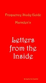 Frequency Study Guide Marsden's : Letters from the Inside