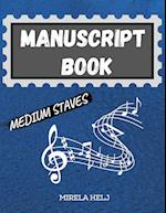 Manuscript Book Medium Staves