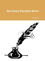 Secretary Receipts Book