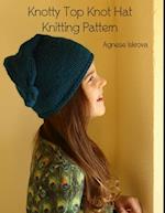 Knotty Top Knot Hat Knitting Pattern