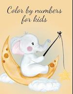 Color by numbers for kids