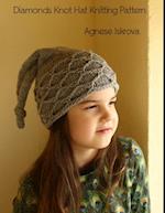 Diamonds Knot Hat Knitting Pattern