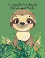 My preschool worksheets Literacy and Maths