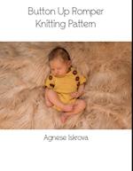 Button Up Romper Knitting Pattern