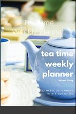Tea Time Weekly Planner