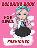 Fashioned Coloring Book For Girls