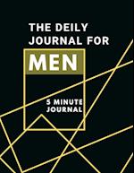 The Daily Journal For Men 5 Minutes Journal