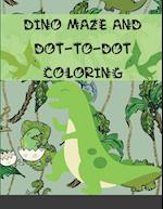 Dino maze and Dot-to-Dot coloring 