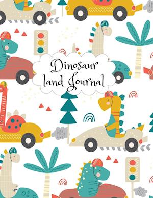Dinosaur land journal and sketchbook