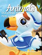 Animals Coloring Book For Kids 