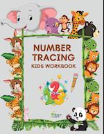 Number Tracing Kids Workbook