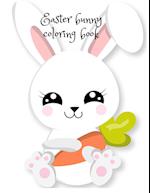 Easter bunny coloring book 