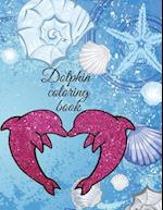 Dolphin coloring book 
