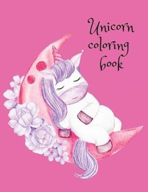 Unicorn coloring book