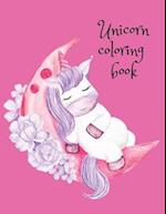 Unicorn coloring book 