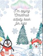I'm spying Christmas activity book for kids 