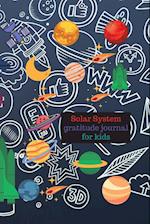 Solar system gratitude journal for kids 