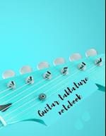 Guitar Tablature notebook 