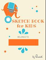 Sketch book for kids 