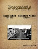 Descendants of Sarah Watson 