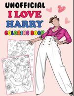 Unofficial  I Love Harry Coloring Book