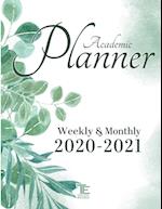 16-Month Academic Planner 2020 - 2021