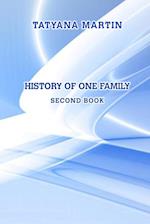 History of one family. Second book 