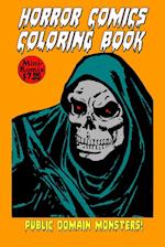 Horror Comics Coloring Books 