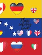 Flags coloring book 