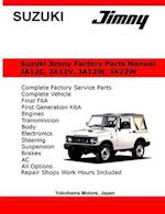 Suzuki Jimny English Factory Parts Manual JA12, JA22W Series 