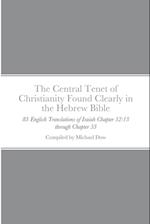 The Central Tenet of Christianity Found Clearly in the Hebrew Bible